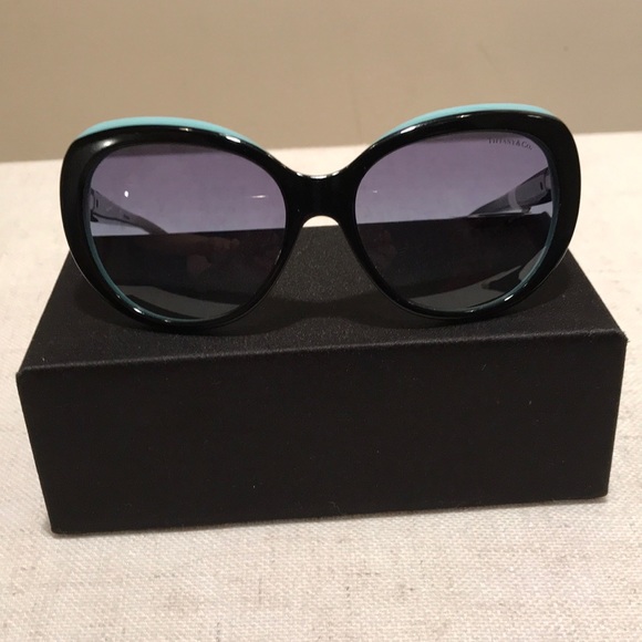 Tiffany & Co. Accessories - TIFFANY & CO. Sunglasses Black Blue OTF4122 80559S